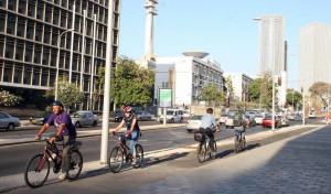 פרוייקט האופניים העירוני בתל אביב יפו