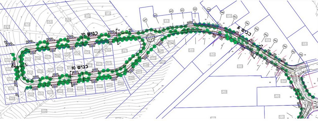 ניר משה - פיתוח רחובות ההרחבה