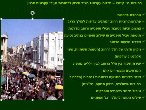 צירים ירוקים בתל אביב יפו – מסמכי מדיניות