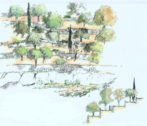 רכס הר הרוח – מצפור נוף, חניון ושביל טיול