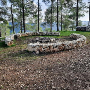 רכס הר הרוח – מצפור נוף, חניון ושביל טיול