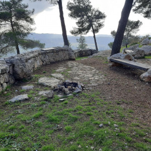 רכס הר הרוח – מצפור נוף, חניון ושביל טיול