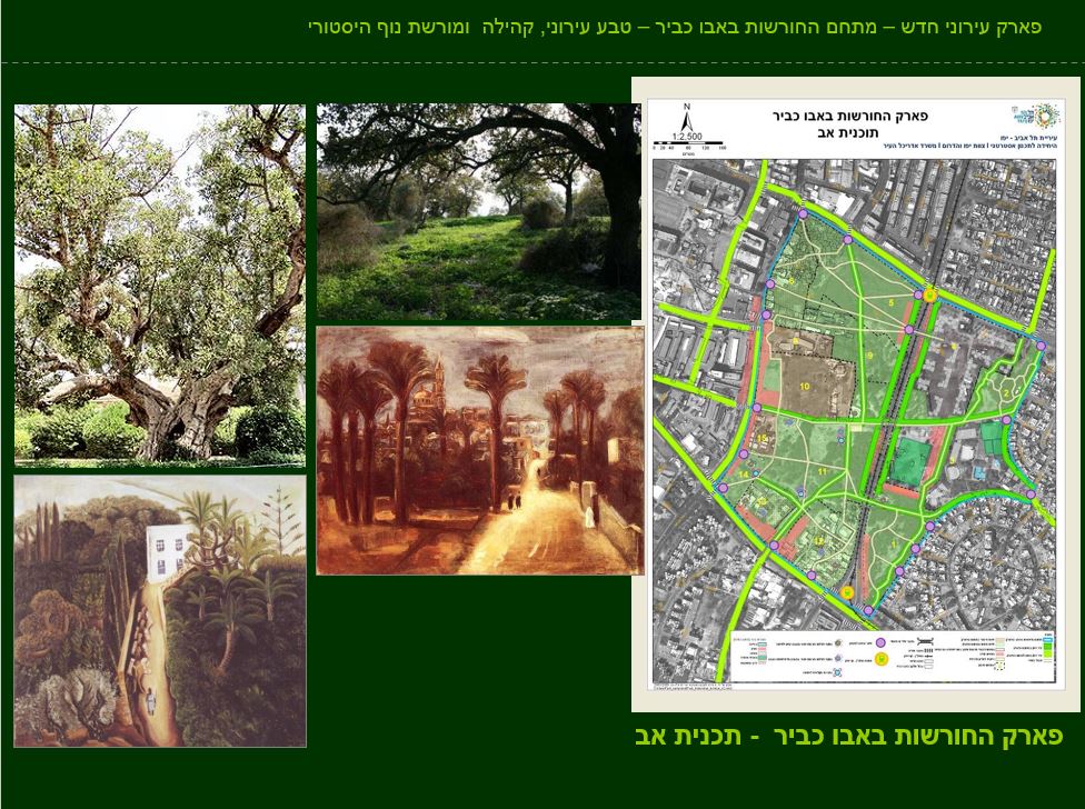 פארק החורשות באבו כביר