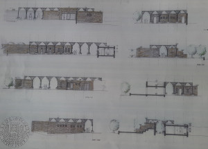 גן לאומי אפולוניה – מערך כניסה