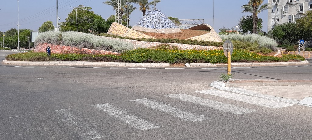 כיכר תנועה בקרית גת