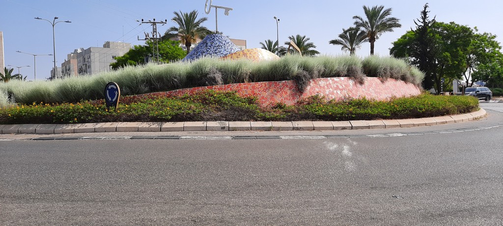 כיכר תנועה בקרית גת