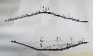 אלמנטים פיסוליים במרחב הציבורי