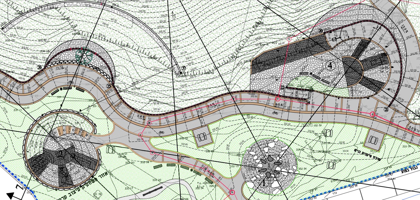 אלמנטים פיסוליים במרחב הציבורי
