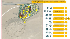 גן לאומי תל באר שבע - פיתוח מבואה חדשה