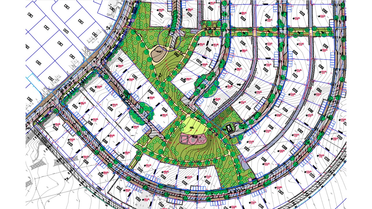 יונתן - תכנון נופי מפורט להרחבת הישוב – 97 מגרשי מגורים