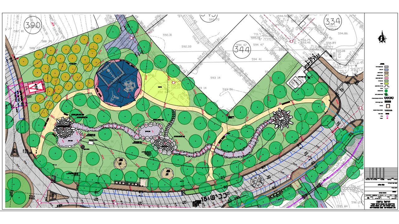 קלע אלון - תכנון נופי מפורט להרחבת הישוב – 52 מגרשי מגורים